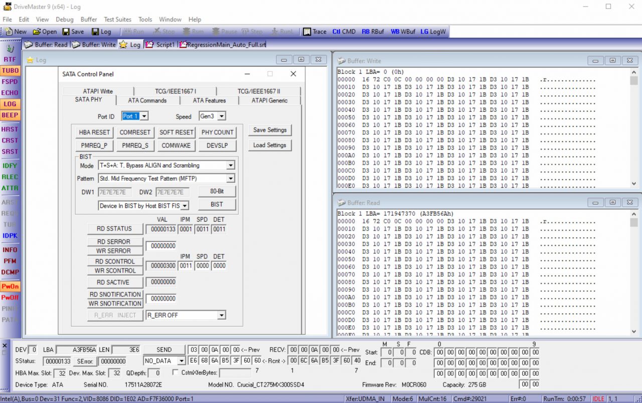 DriveMaster 9 Professional SATA ULINK Technology
