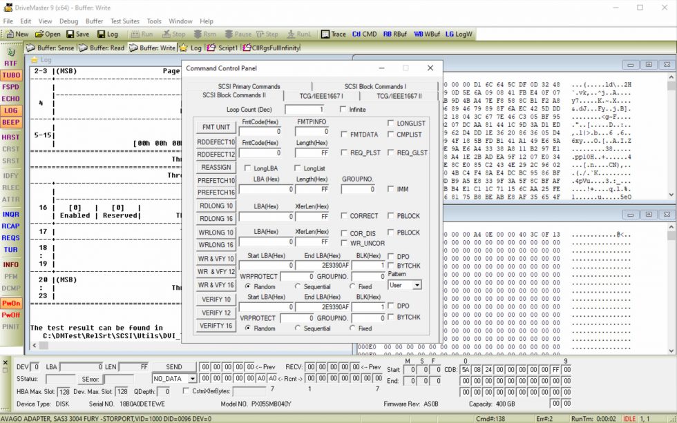 DriveMaster 9 Enterprise SAS ULINK Technology